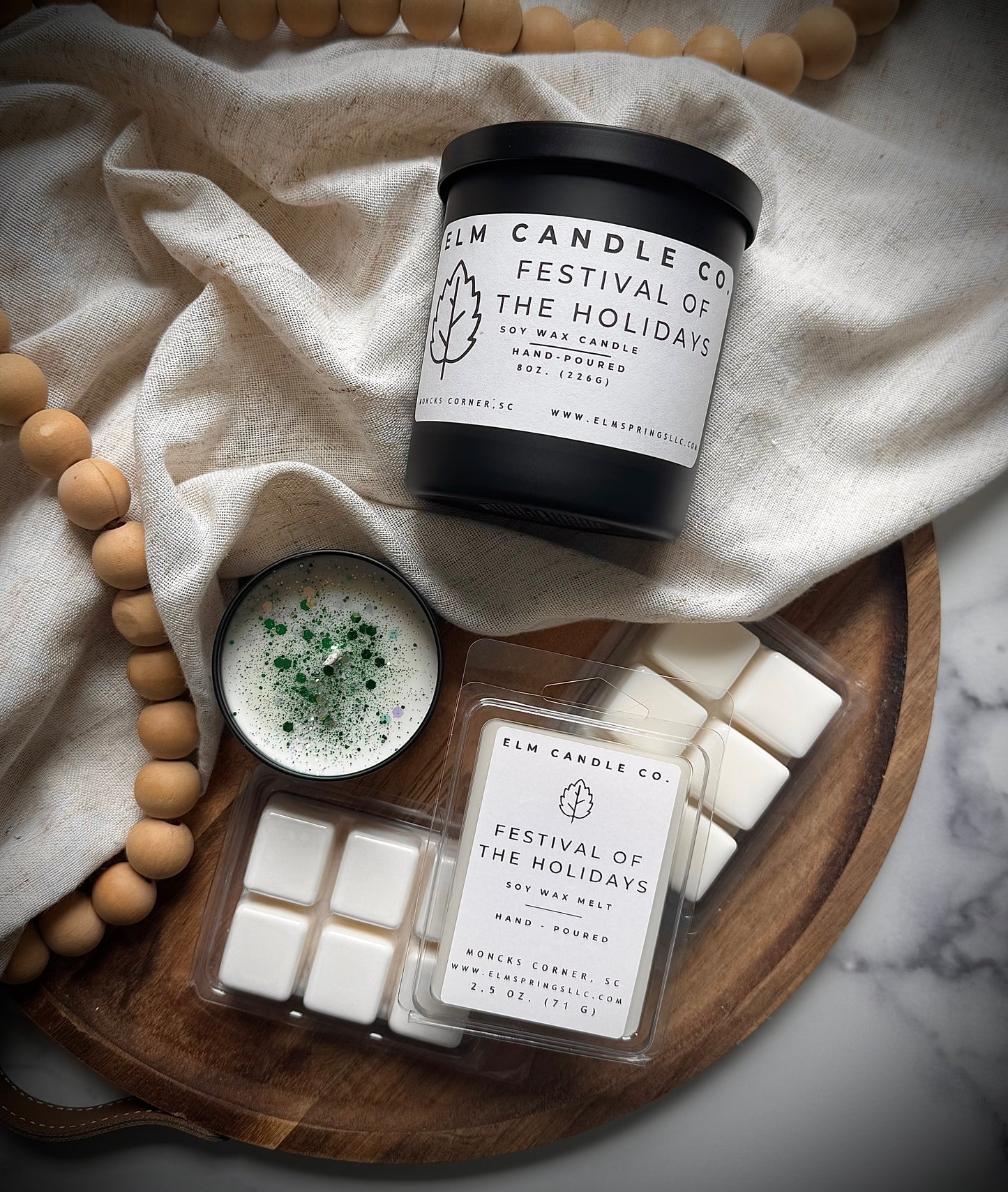 Festival of the Holidays Soy Wax Candle