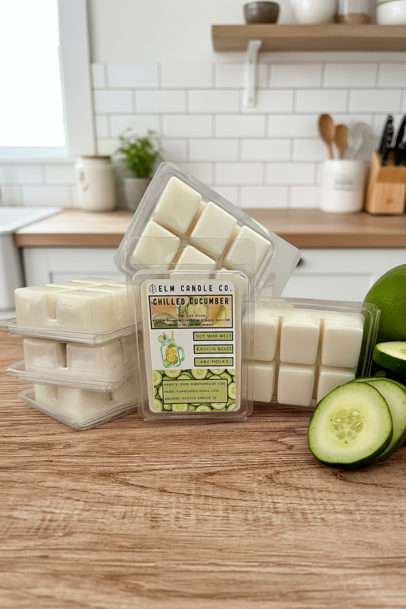 Chilled Cucumber Soy Wax Candle