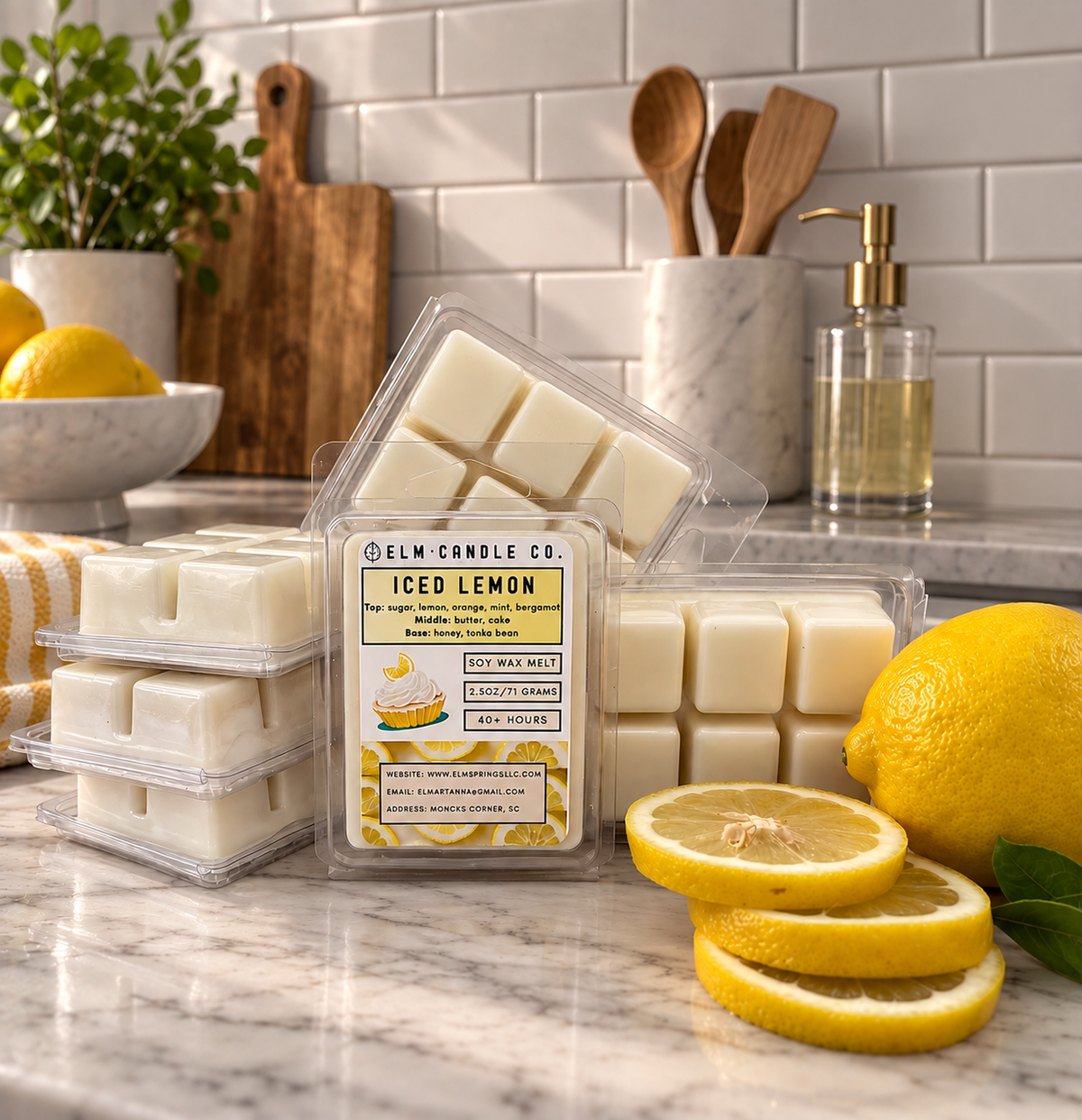 Iced Lemon Soy Candle