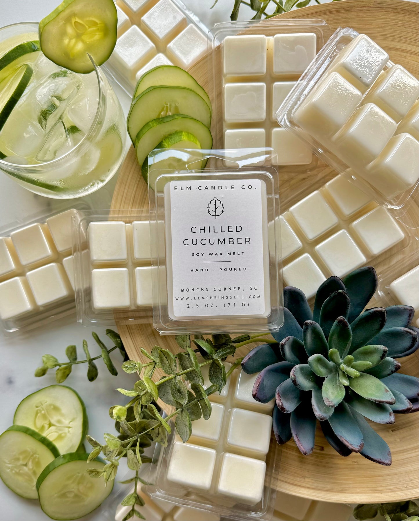 Chilled Cucumber Soy Wax Melt