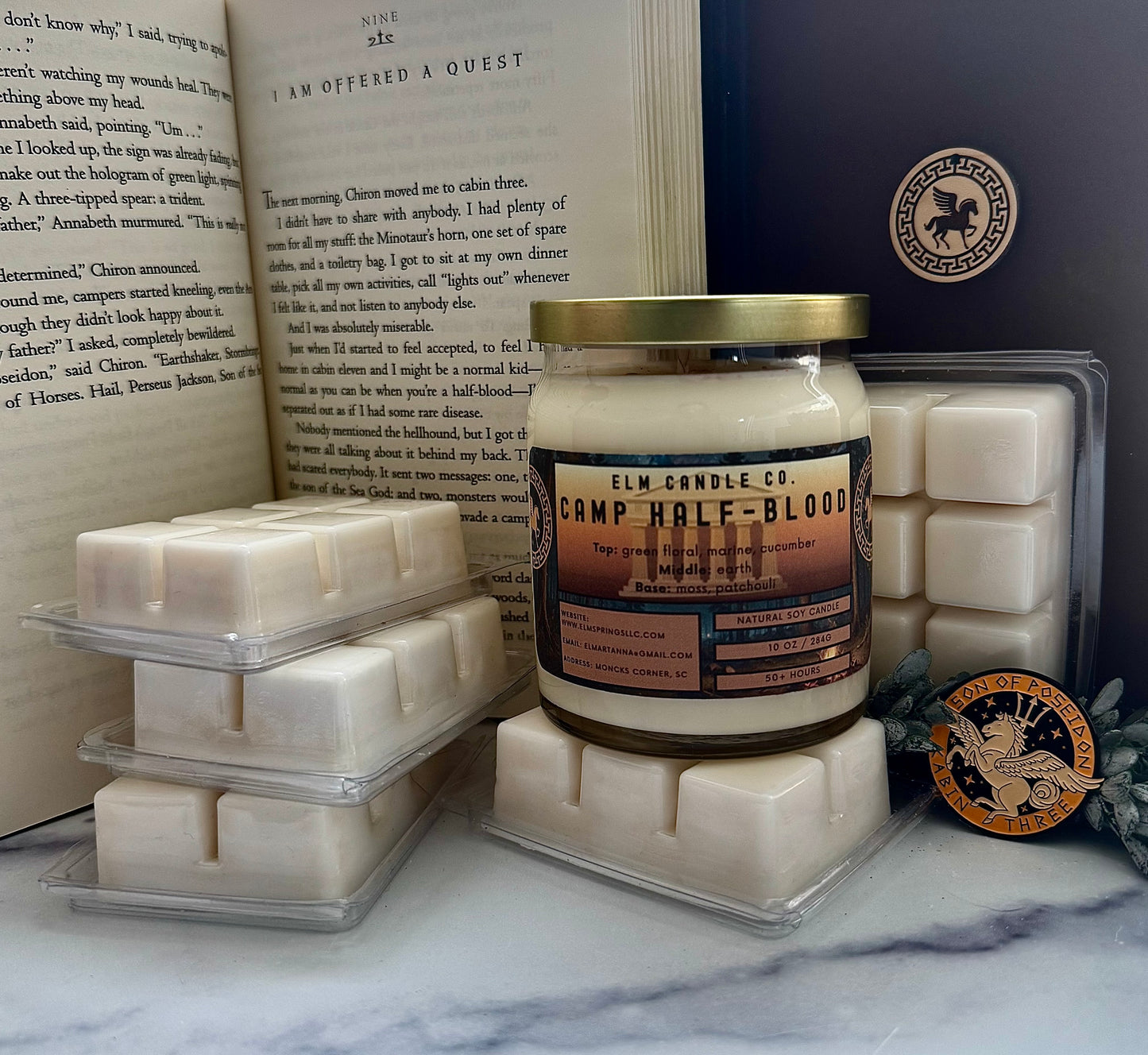 Camp Half-Blood Soy Wax Candle