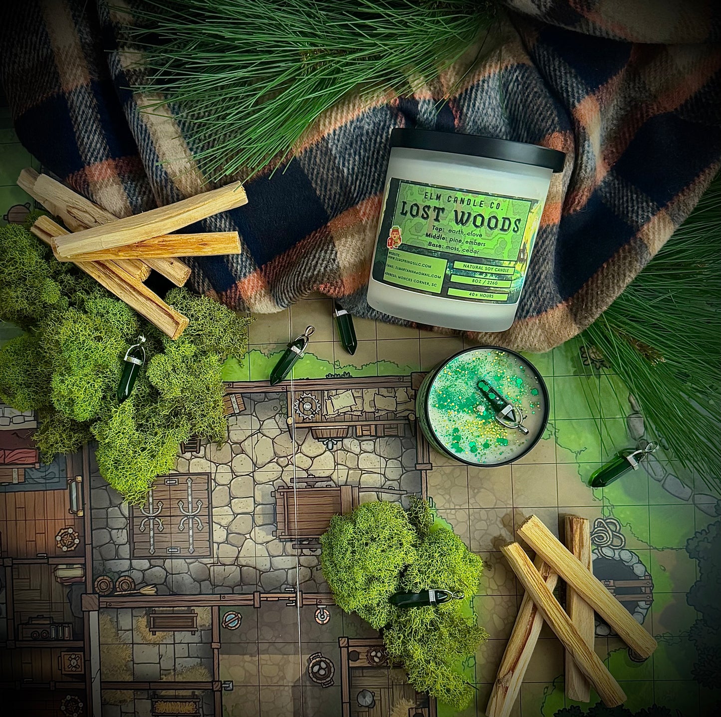 Lost Woods Soy Wax Candle
