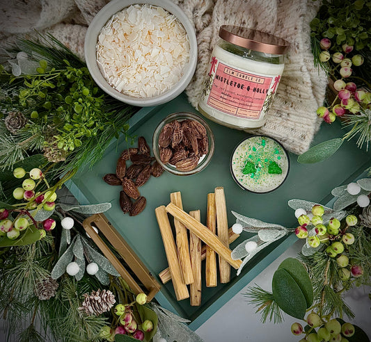 Mistletoe & Holly Soy Candle