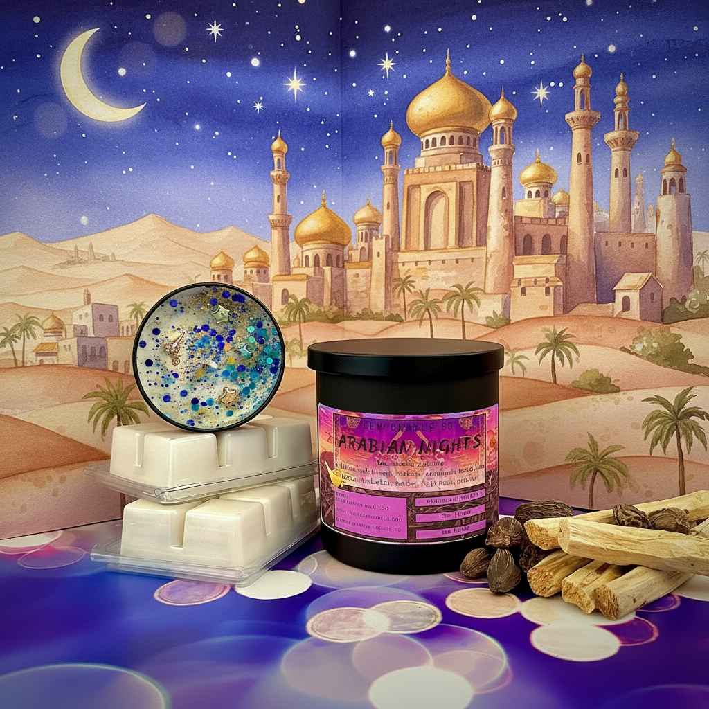 Arabian Nights Soy Wax Candle