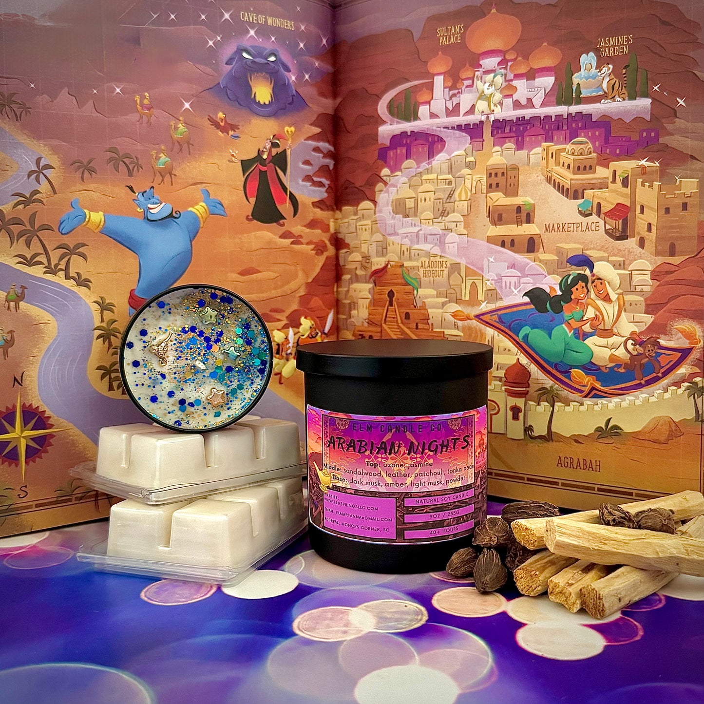 Arabian Nights Soy Wax Candle