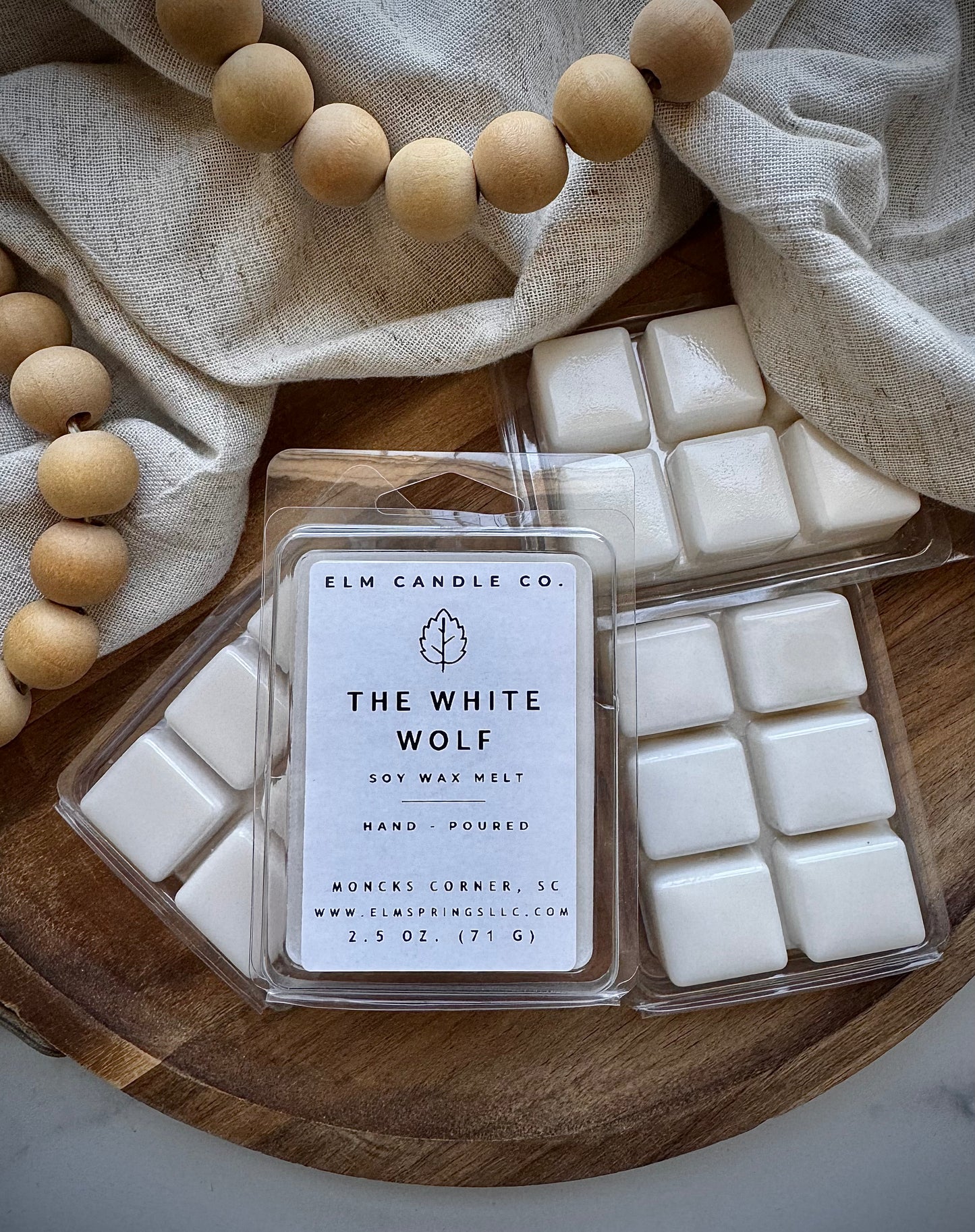 The White Wolf Soy Wax Candle