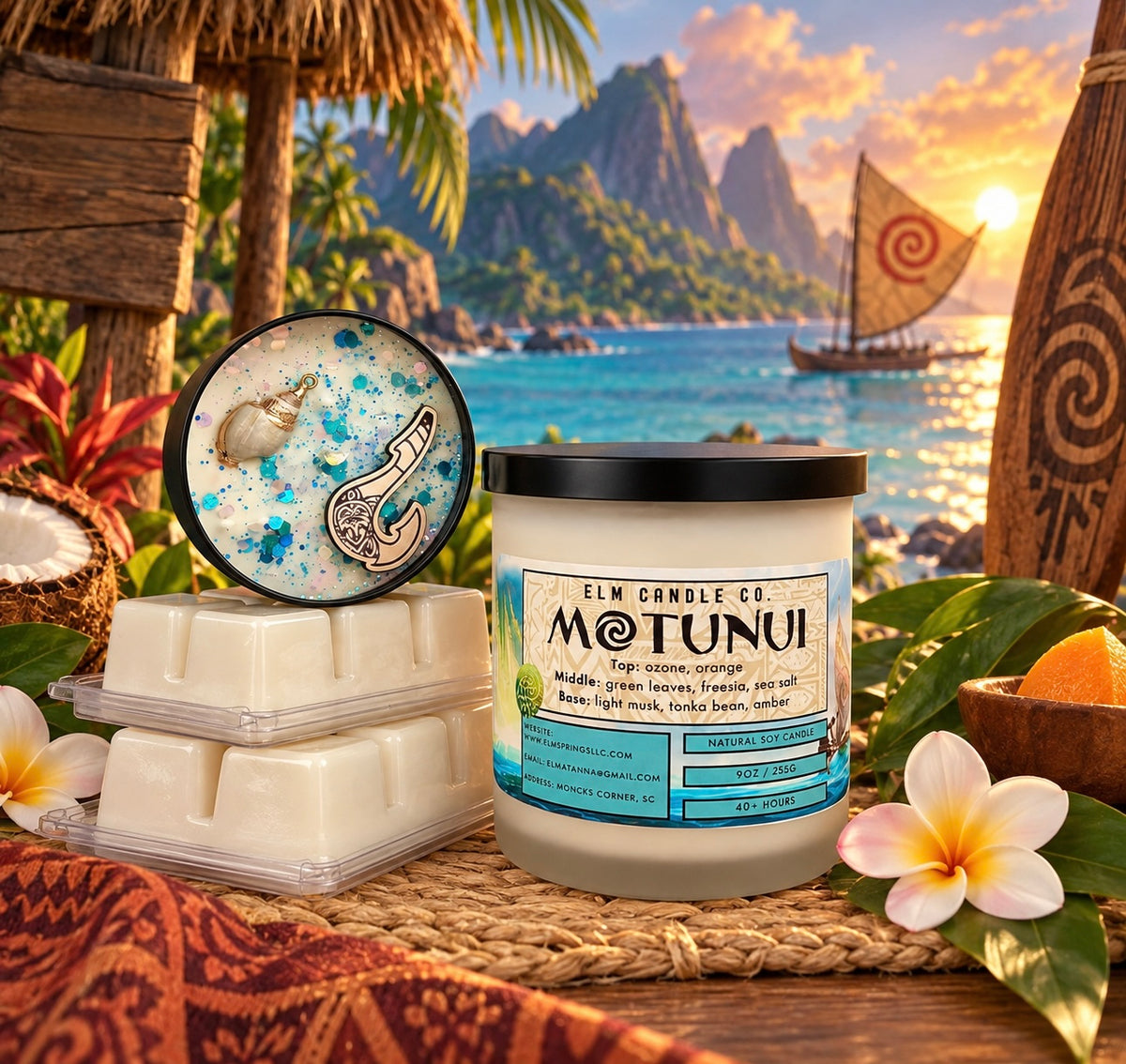 Motunui Soy Candle