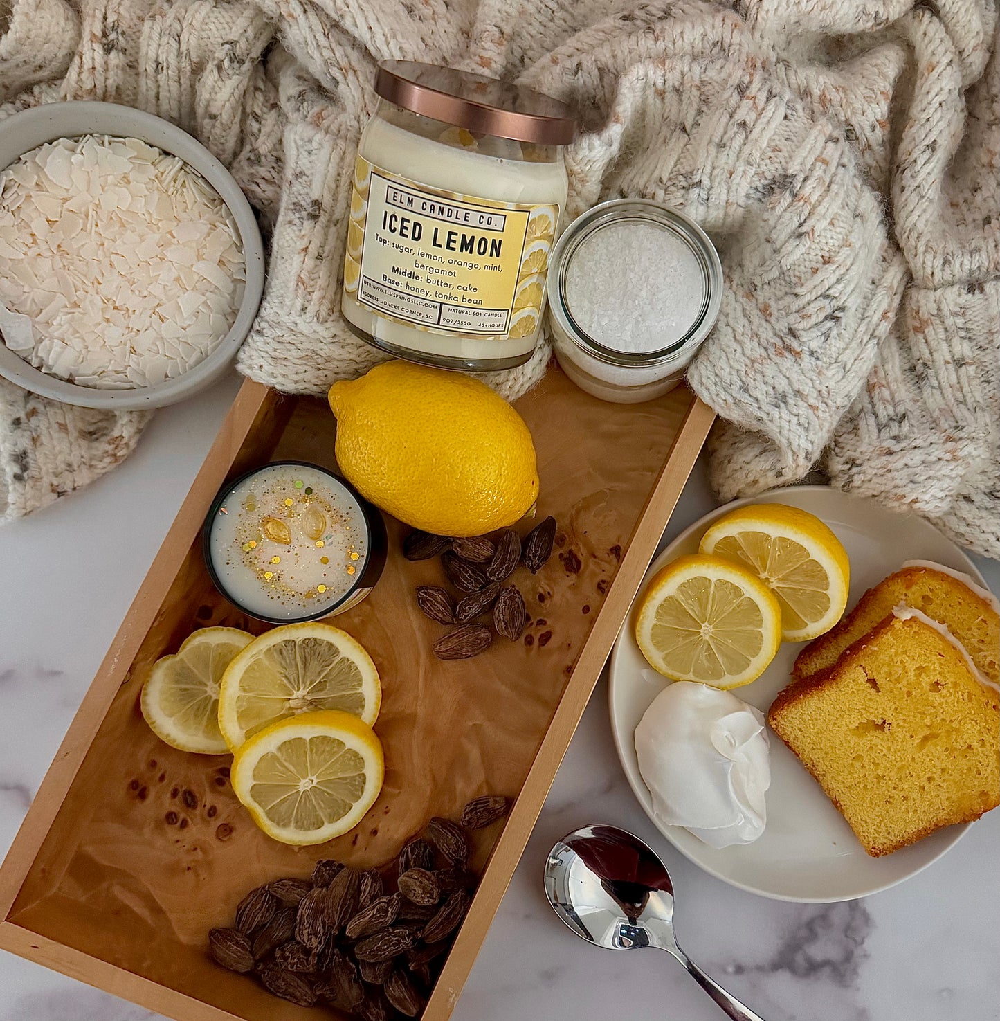 Iced Lemon Soy Candle