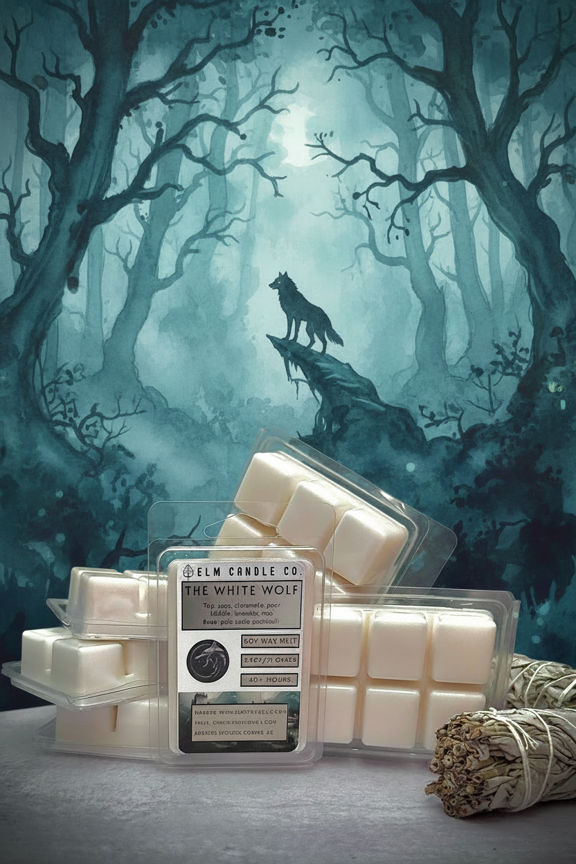 The White Wolf Soy Wax Candle