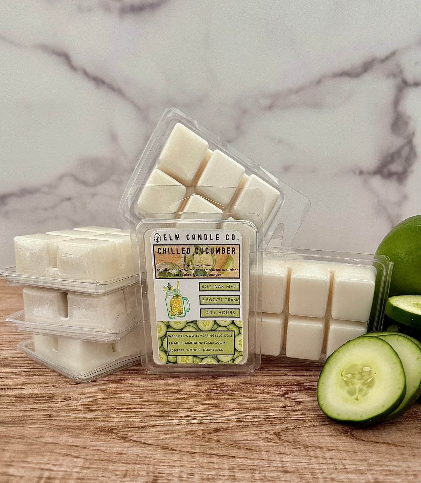 Chilled Cucumber Soy Wax Candle