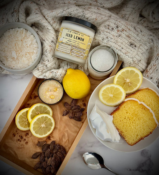 Iced Lemon Soy Wax Candle