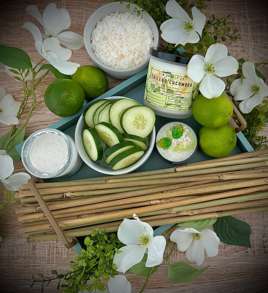 Chilled Cucumber Soy Wax Candle