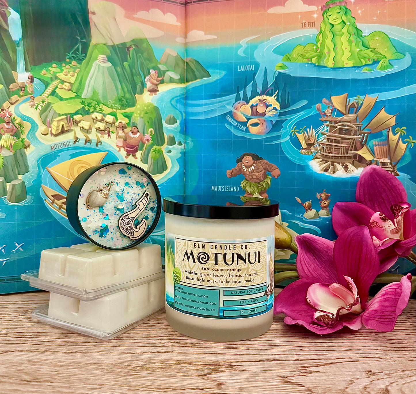 Motunui Soy Wax Candle