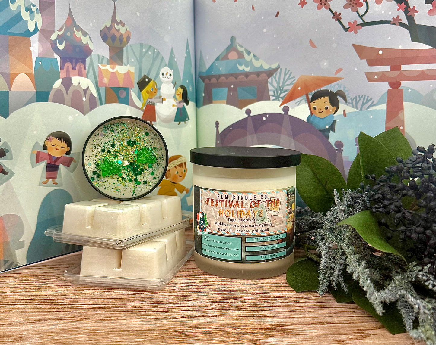 Festival of the Holidays Soy Wax Candle