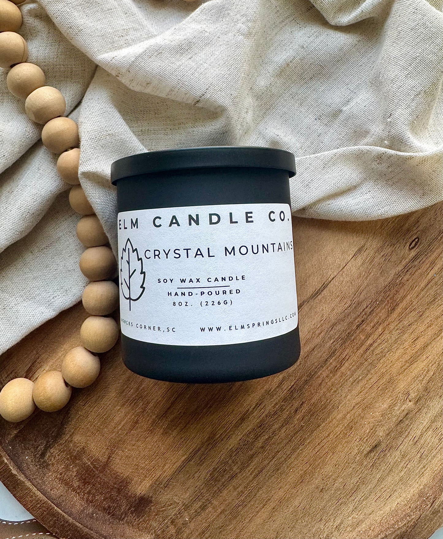 Crystal Mountains Soy Wax Candle