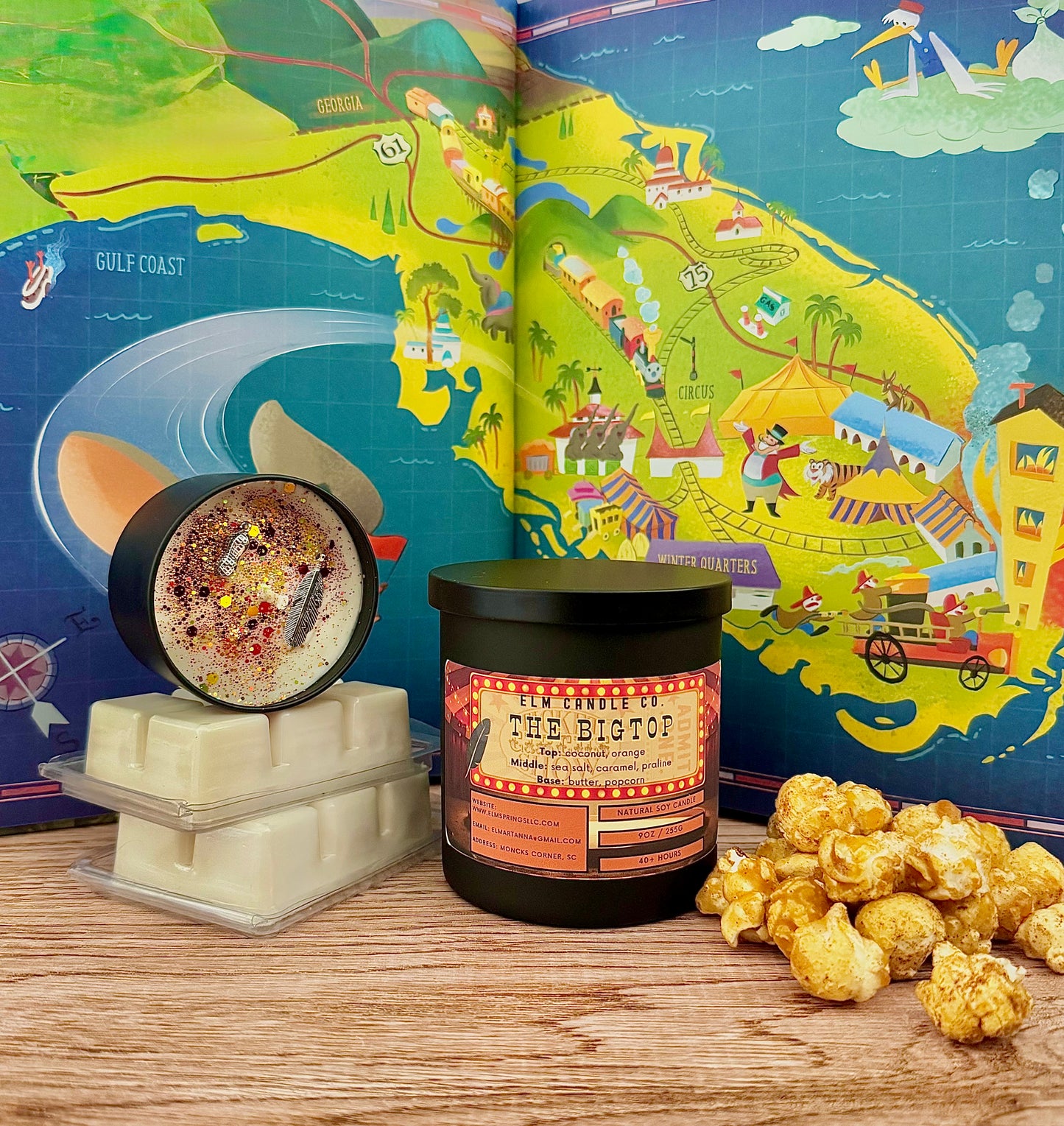 The BigTop Soy Wax Candle