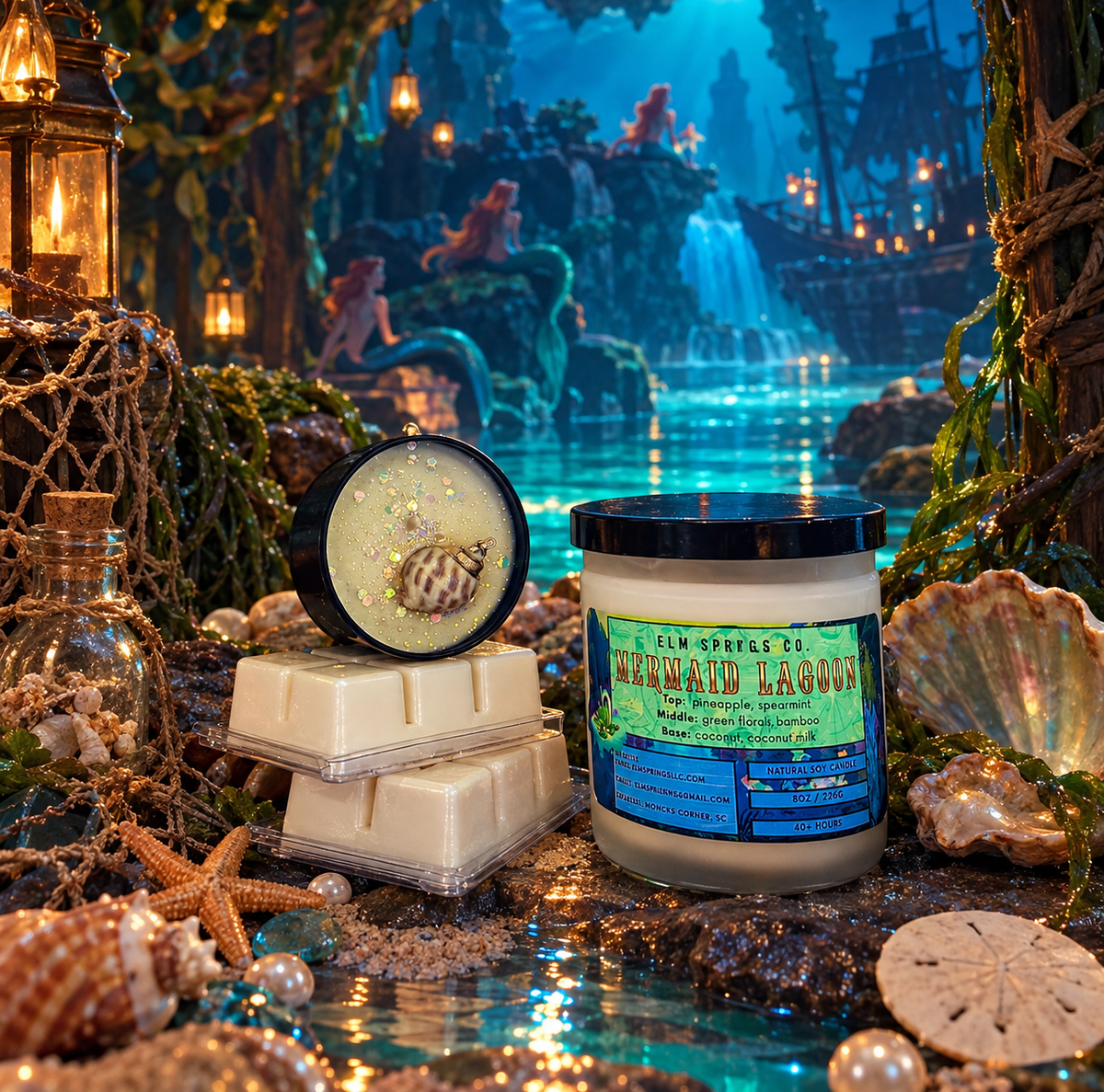 Mermaid Lagoon Soy Candle