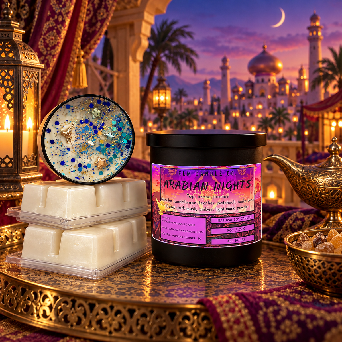 Arabian Nights Soy Candle