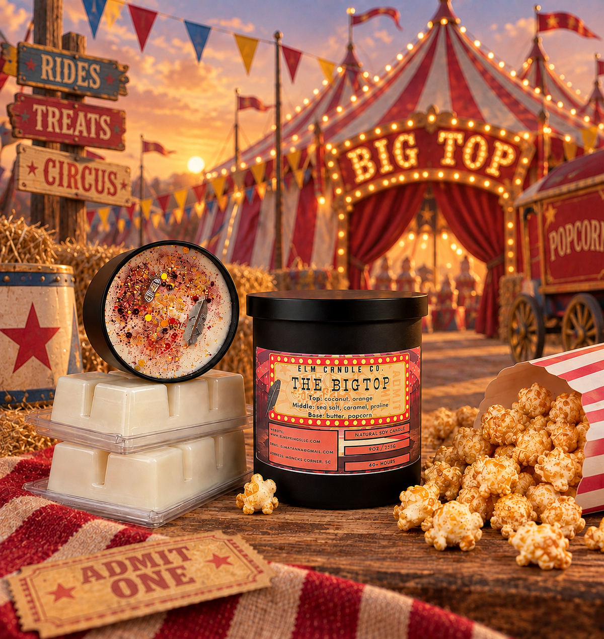 The BigTop Soy Candle