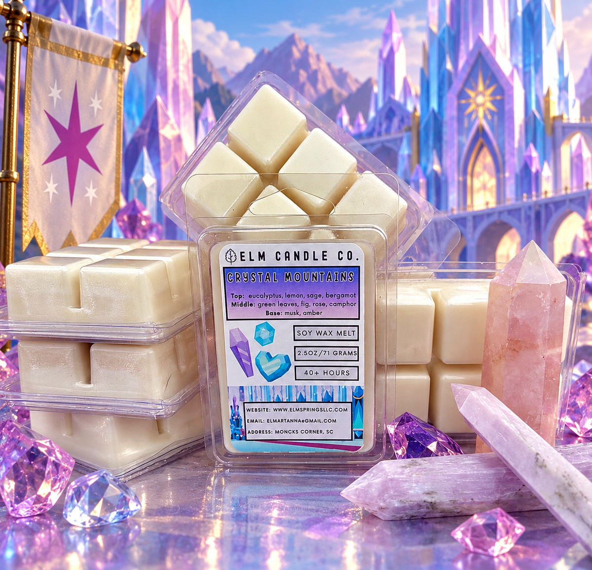 Crystal Mountains Soy Candle
