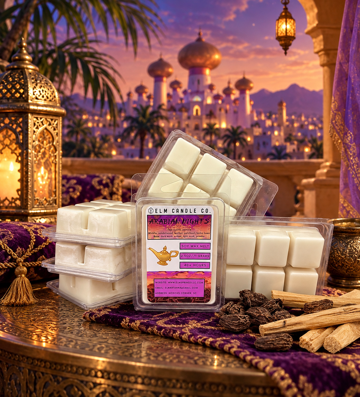 Arabian Nights Soy Candle