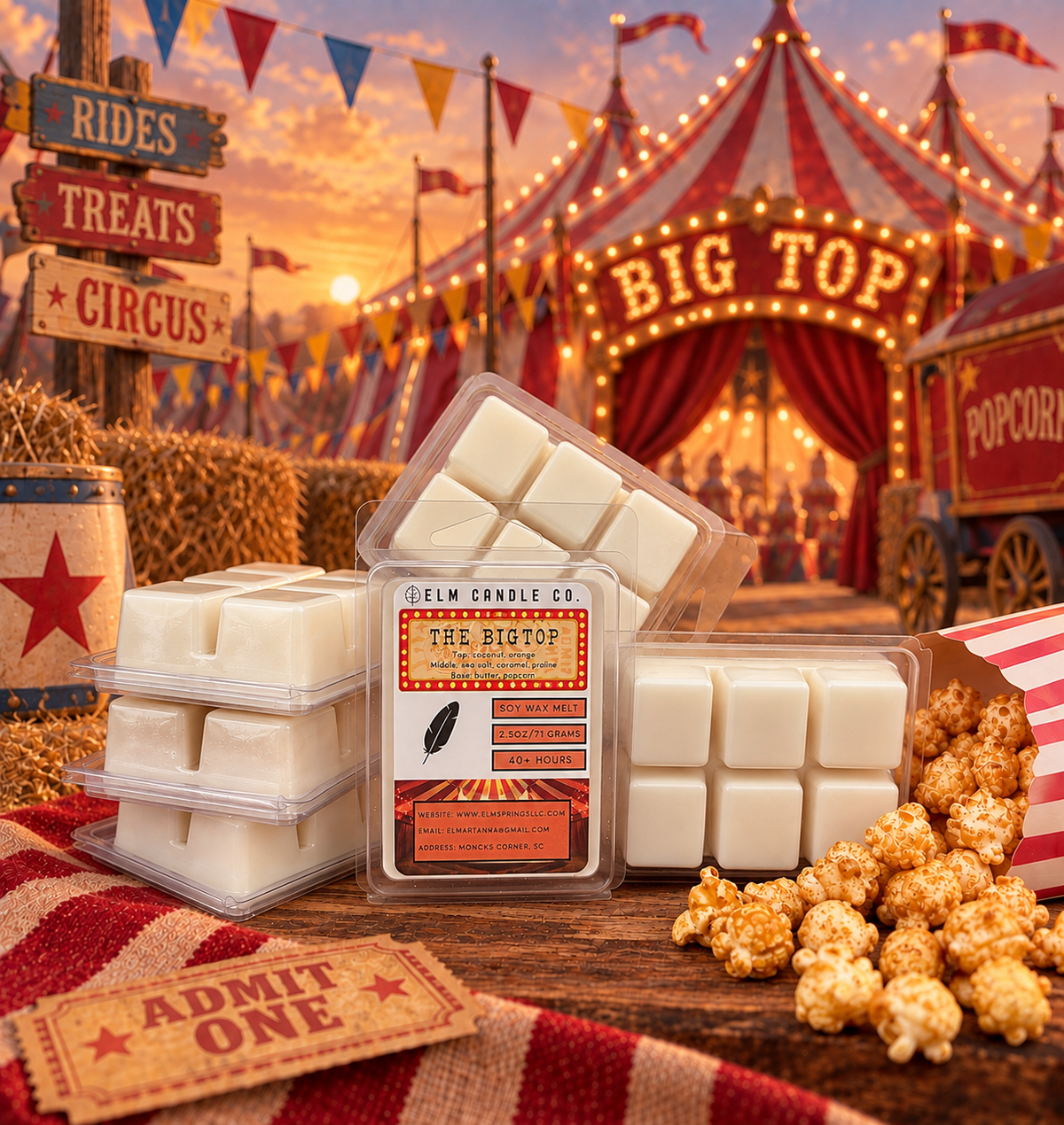 The BigTop Soy Candle