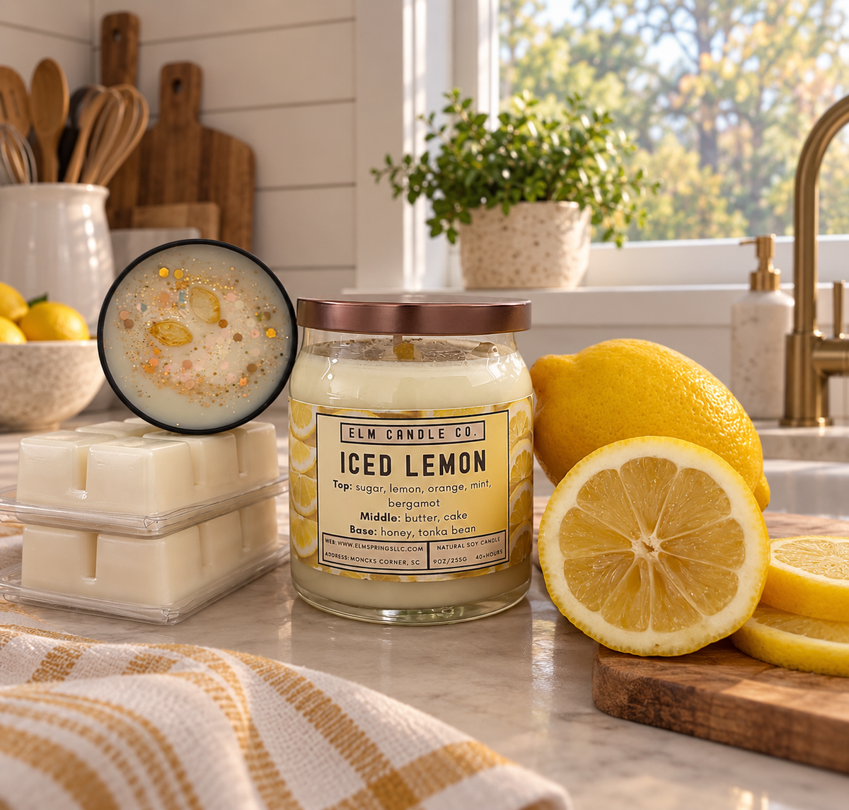 Iced Lemon Soy Candle