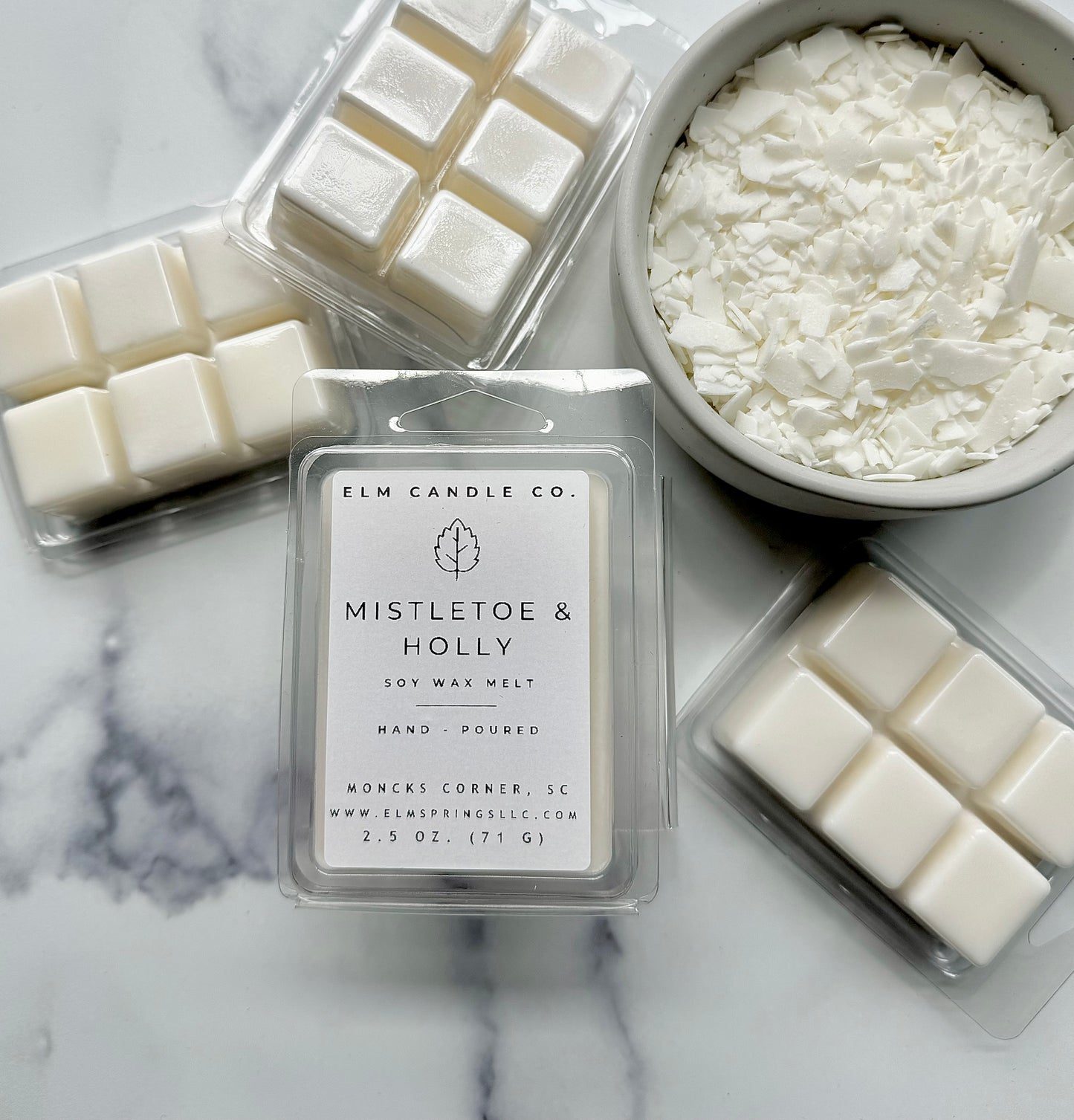 Mistletoe & Holly Soy Wax Melt