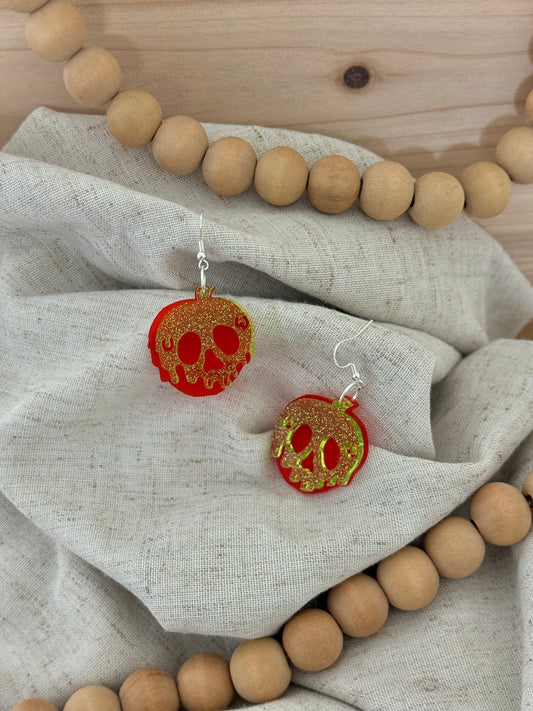 Poison Apple Dangle Earrings