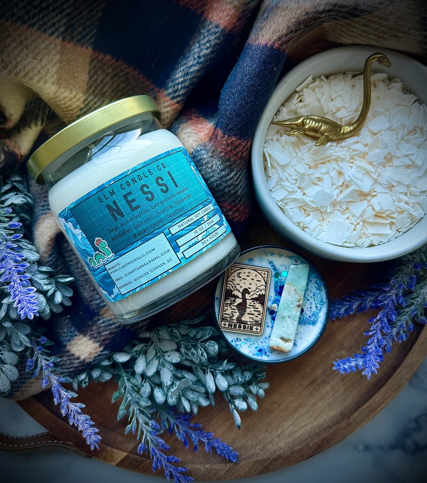 Nessie Soy Wax Candle
