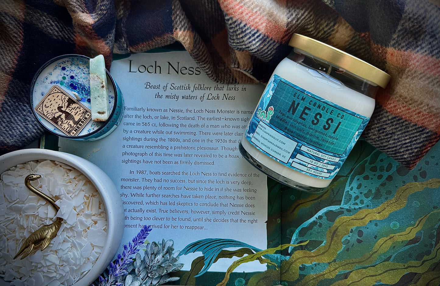 Nessie Soy Wax Candle