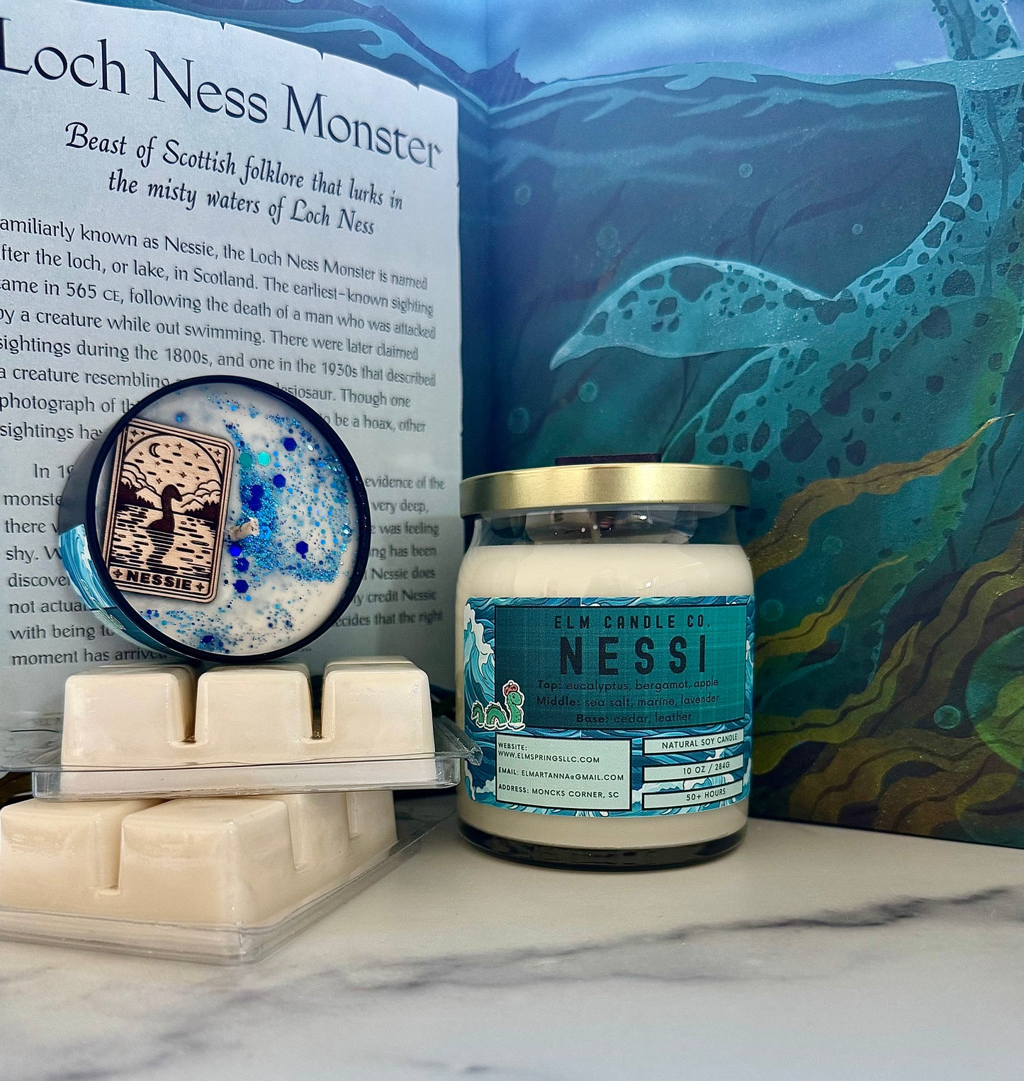 Nessie Soy Wax Candle