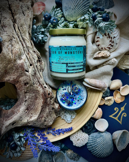 Sea of Monsters Soy Wax Candle