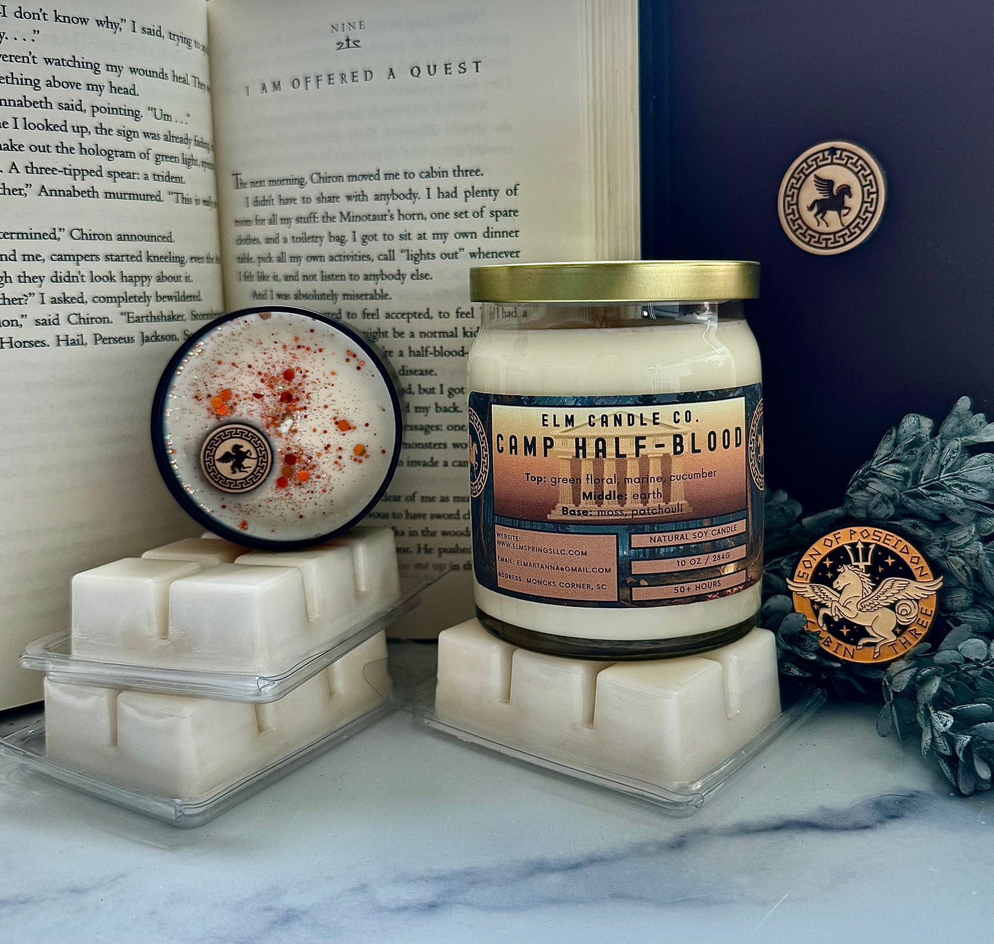 Camp Half-Blood Soy Wax Candle