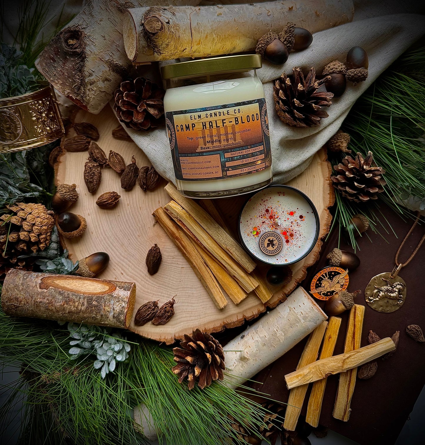 Camp Half-Blood Soy Wax Candle